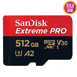 SanDisk 512GB 512G microSD【200MB/s Extreme Pro】microSDXC micro