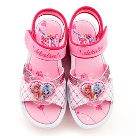 童鞋城堡-蕾絲夢幻氣質涼鞋 偶像學園 ID4433-白
