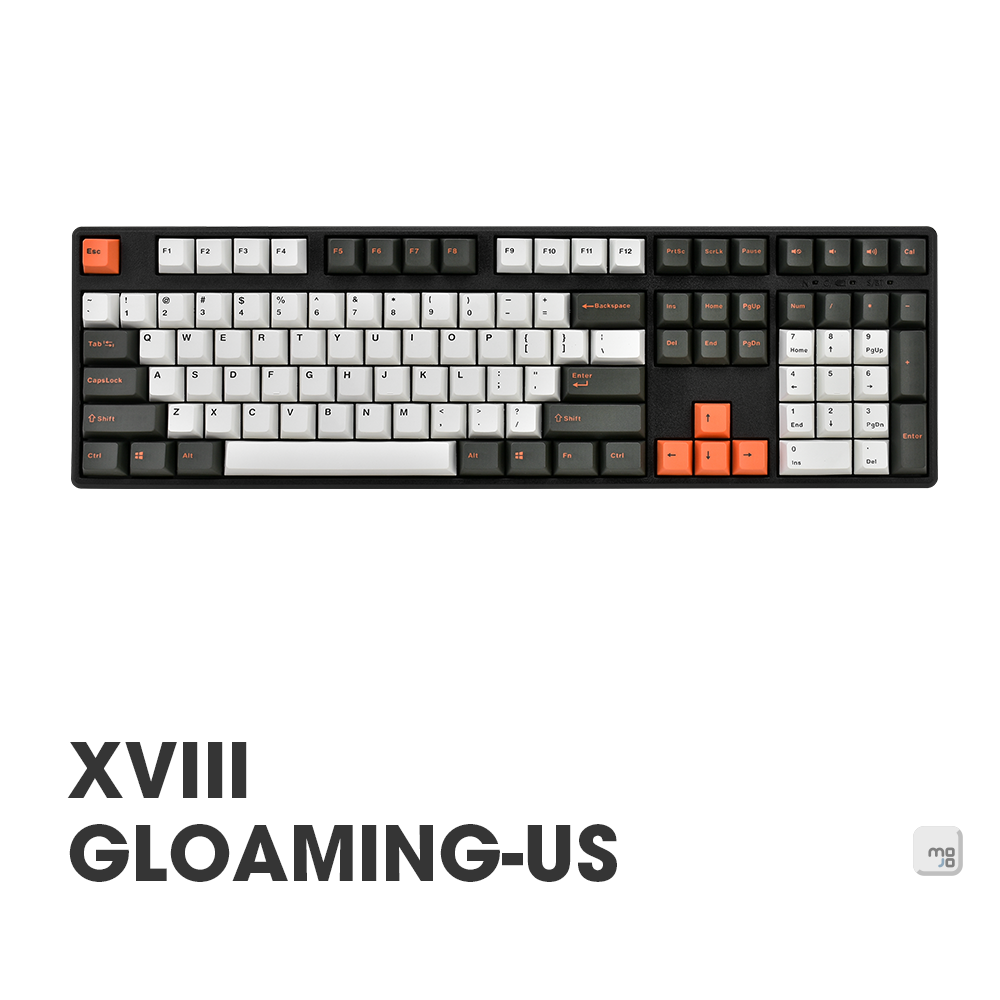 |MOJO| Mistel X-VIII Gloaming 暮色 機械鍵盤 CHERRY MX軸 US Layout 茶/青/紅軸