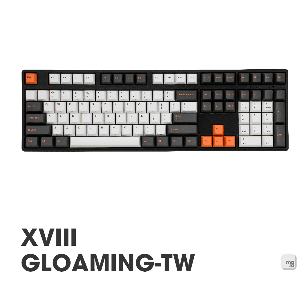 |MOJO| Mistel X-VIII Gloaming 暮色 機械鍵盤 CHERRY MX軸 中文 側印 茶/青/紅軸