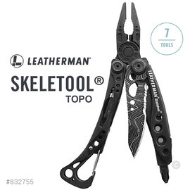 Leatherman Skeletool TOPO 工具鉗-等高線圖款 #LE SKELETOOL-TOPO (832755)