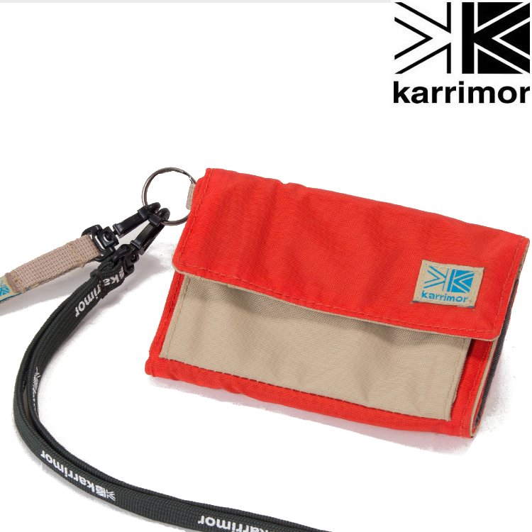 Karrimor VT wallet 帆布皮夾/錢包/短夾 53618VW 橙橘/蒼白卡其