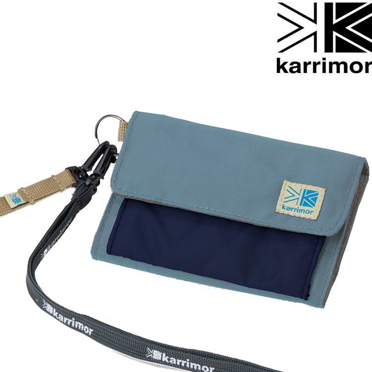 Karrimor VT wallet 帆布皮夾/錢包/短夾 53618VW 海洋灰/海軍藍