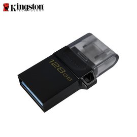 金士頓 Kingston 128G DataTraveler microDuo 3.0 G2 OTG 隨身碟 (KT-DTDUO3G2-128G)