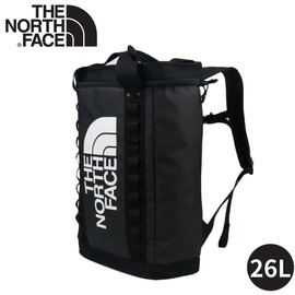 【The North Face 26L EXPLORE FUSEBOX 後背包《黑》】3KYF/雙肩背包/書包/防水背包/電腦包