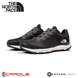 【The North Face 女 FL防水休閒鞋《黑/白》】4OA6/防水透氣野跑鞋/慢跑鞋/健行鞋