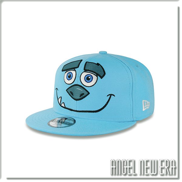 【ANGEL NEW ERA】童帽 聯名款 怪獸電力公司 毛怪 水藍色 棒球帽 9FIFTY 大童 超可愛