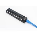 品名: 環保包裝USB3.1Type-C HUB 4 PORT 3.0集線器USB3.1Type-C HUB獨立開關(顏色隨機) J-14601