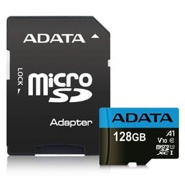 ADATA 威剛 128GB 大容量 Premier microSDXC UHS-I Class 10 (A1) TF 大容量 記憶卡