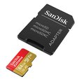 Sandisk閃迪 高速U3金卡64G記憶卡 160MB/秒高速讀寫 4K超高清視頻傳輸 運動相機空拍機存儲卡SD卡