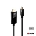 【免運 】LINDY 林帝 主動式USB3.1 TYPE-C TO HDMI 2.0 HDR轉接線 2M (43292)