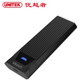 UNITEK USB3.1 Gen2 Type-C to M.2 SSD (PCIe/NVMe) 外接硬碟盒(黑) (Y-S1203ABK)