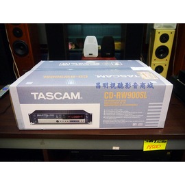 【昌明視聽】TASCAM CD-RW900SL 專業級(CD錄放音座) 可播MP3 教會錄音/卡喇OK/PA工程.