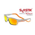 SLASTIK全功能型運動太陽眼鏡METRO FIT時尚舒適系列(Fresh Silver)-崇越單車