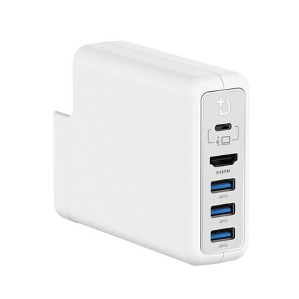 DockCase MacBook Pro 16吋 專用插座擴充轉接器 (HDMI版本) 供電器充電器 強強滾