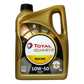 【易油網】TOTAL QUARTZ RACING 10W50 合成機油 5L