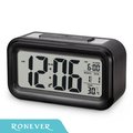【Ronever】LCD智慧鬧鐘-黑(CK007)