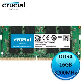 Micron 美光 Crucial DDR4 3200 16G NB 筆記型電腦 記憶體 CT16G4SFRA32A /紐頓e世界