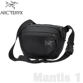 【ARC'TERYX 始祖鳥 Mantis 1L 多功能腰包《黑》】25817/肩背包/隨身包/出國旅行