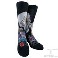 【JHJ DESIGN】台灣製造 浮世繪 相馬古內裏 百鬼夜行抄 版畫 襪子 綿襪 中筒襪 名畫襪 針織襪 藝術襪 日本風