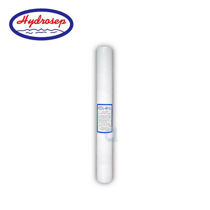 Hydrosep高品質20英吋標準型細溝槽1微米PP纖維濾心 20吋 小胖