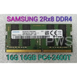 ☆【三星 Samsung PC4-2400T 2Rx8 DDR4 16G 16GB 】☆