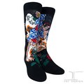 【JHJ DESIGN】台灣製造 浮世繪 鰜田又八 版畫 襪子 綿襪 中筒襪 名畫襪 針織襪 藝術襪 日本風