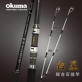 OKUMA - Silver Star 白星 綜合石斑竿-雙尾(60號/40號)