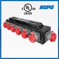 KUPO PDB-P16400R 400A 單芯一分六電源盒(紅)