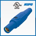 KUPO KL-150LFB 小美規快速接頭母頭(藍)