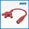 KUPO KL-400MM3FR 美規400A單芯一分三延長線 (紅)