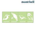 mont bell 背包轉印貼紙 bag sticker birds 鳥類貼紙 1124647