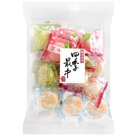 +東瀛go+ 丸一製果 四季最中餅 195g 個別包裝 和菓子 最中餅 日式點心 半生果子 日式甜點 日本進口
