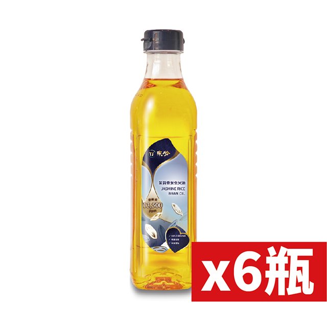 【東勝】泰國JAIKAO茉莉香米玄米油500ml 6瓶裝
