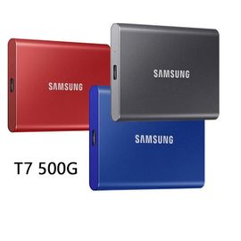 SAMSUNG 三星 T7 500GB Type-C USB 3.2 Gen2 外接 SSD 固態硬碟 三色