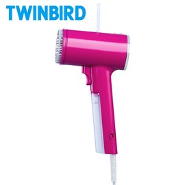 日本TWINBIRD-美型蒸氣掛燙機(桃色)TB-G006TWP