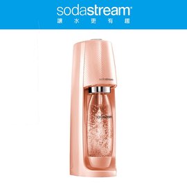 Sodastream時尚風自動扣瓶氣泡水機Spirit (珊瑚橘)