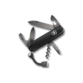 VICTORINOX 瑞士刀12用-極黑版 -#1.3603.31P