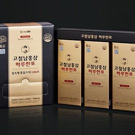 【高鐵男】高麗紅蔘黃金飲1組(30入) - 來自韓國樂天網銷售第一、元氣補給最佳選擇