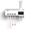 《新款》光能充電牙刷消毒架 USB充電式紫外線殺菌牙刷架 衛舒潔 自動擠牙膏 紫外線殺菌