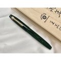 Waterman Edson 艾臣 X 傑克森 日本綠木紋 硬橡膠 OGL (罕見適合右手斜寬尖) 18K 鋼筆