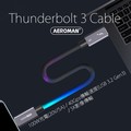 Thunderbolt 3 傳輸線 同軸線 被動式 40Gps USB 3.2 Gen3 100W 充電 5K 60Hz