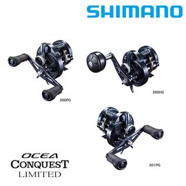 ◎百有釣具◎ SHIMANO 20 OCEA CONQUEST LTD 200PG型 (04185) 雙軸捲線器