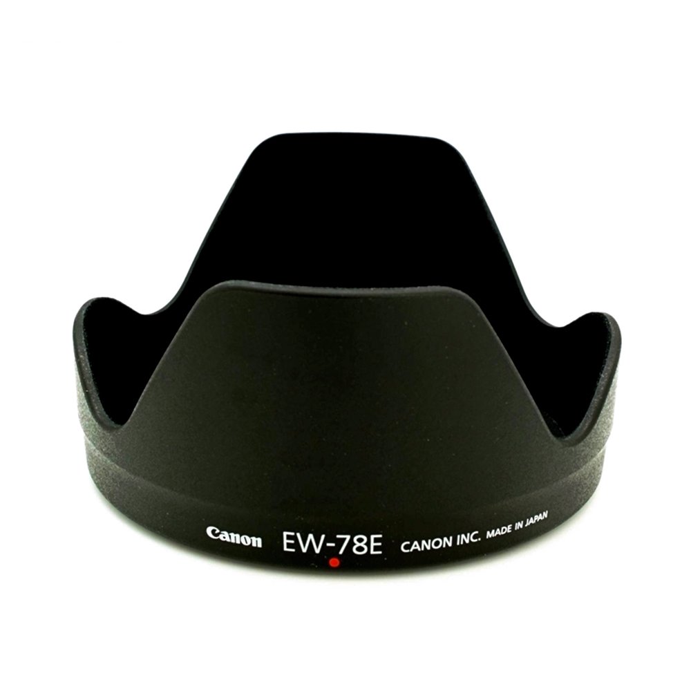 又敗家@佳能原廠Canon遮光罩EW-78E遮光罩適RF 24-240mm f4-6.3和EF-S 15-85mm f/3.5-5.6 IS USM