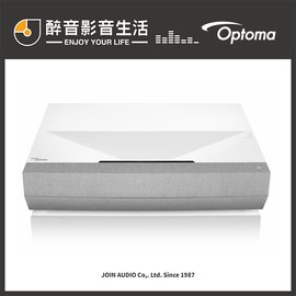 【醉音影音生活】奧圖碼 Optoma P2 智慧4K雷射超短焦家庭劇院投影機.公司貨