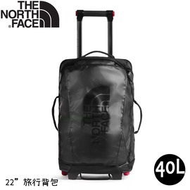 【The North Face 40L ROLLING THUNDER 22吋 旅行背包《黑》】3C94/拉桿式行李箱/登機箱