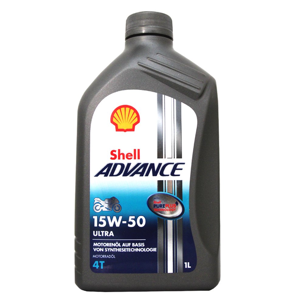【易油網】Shell 4T 15W50 ADVANCE ULTRA 全合成機油 機車用