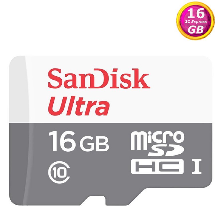 [150pcs] SanDisk 16GB 16G microSDHC【Ultra 80MB/s】microSD micro TF SD SDHC UHS C10 SDSQUNS-016G 手機 記憶卡