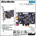 數位小兔【圓剛 AVerMedia CE310B PCI-E SD影像擷取卡】1080p 60fps 公司貨 影像 HDMI