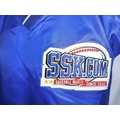 貳拾肆棒球-日本帶回SSK V領職業用長袖風衣/會員限定版本